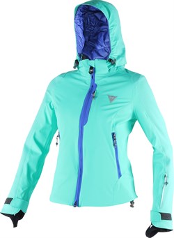 Женская горнолыжная куртка Dainese Nereide D-Dry Jacket Lady Water-Green/Sky-Blue - фото 10534