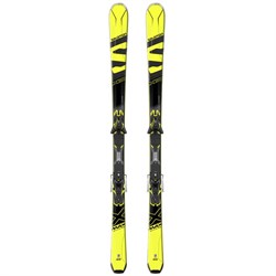 Горные лыжи SALOMON X-MAX X10 + XT12 Black/Yellow - фото 15125