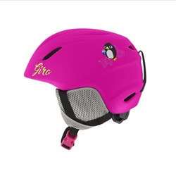 Детский шлем Giro LAUNCH - Matte Bright Pink Penguin XS - фото 15386