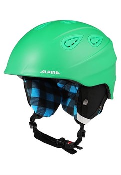 Горнолыжный шлем Alpina GRAP 2.0, cold-green matt 54-57 - фото 15839