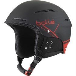 Горнолыжный шлем Bolle B-FUN, SOFT BLACK/RED 54-58 - фото 15842