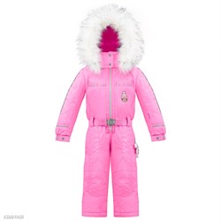 Poivre Blanc Ski Overall Комбинезон для девочки (candy pink) - фото 19953