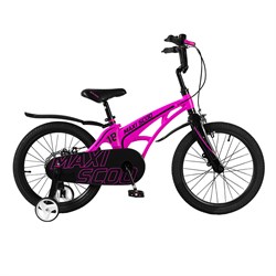 Велосипед Maxiscoo Cosmic Стандарт 18 Розовый Матовый - фото 22381