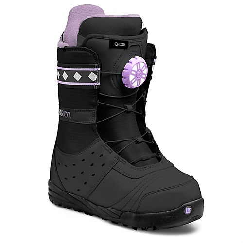 Ботинки для сноуборда BURTON Chloe wmn (black/purple) - фото 25099