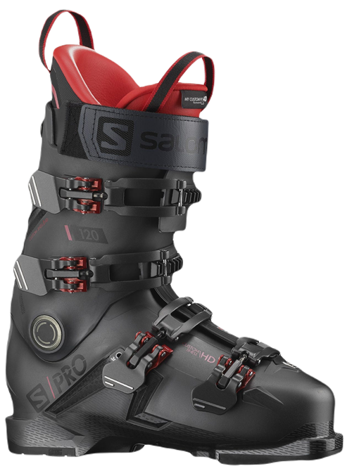 Горнолыжные ботинки  SALOMON S/PRO 120 GW beluga-red - фото 25716