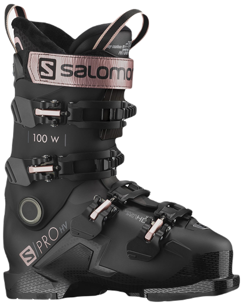 Горнолыжные ботинки  SALOMON S/PRO HV 100 W GW	black-rose-gold - фото 25732