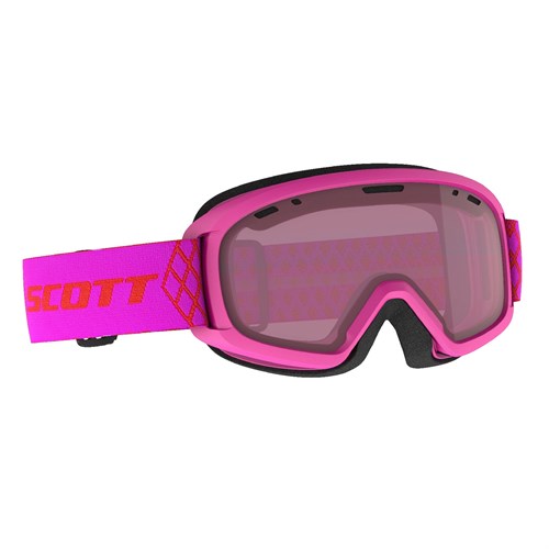 Горнолыжная маска Scott  JUNIOR WITTY high viz pink - фото 28434