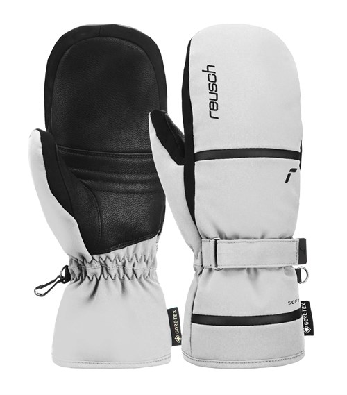 Варежки горнолыжные REUSCH Alessia Gore-Tex Mitten White/Black - фото 29558