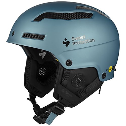 Зимний Шлем Sweet Protection Trooper 2Vi SL(+дуга) MIPS, Glacier Blue Metallic - фото 30281