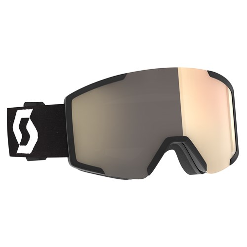 Горнолыжная маска  SCOTT Shield LS  Mineral Black (линза - light sensitive bronze chrome) - фото 33232