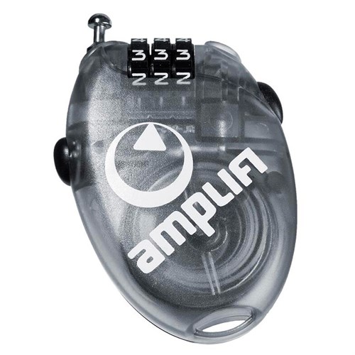 Замок для сноуборда Amplifi Wire Lock (Small) Clear Black - фото 37817