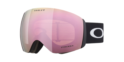 Маска Oakley Flight Deck L prizm rose gold iridium Lenses,  matte black Strap - фото 38617