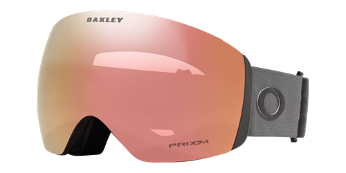 Маска Oakley Flight Deck L prizm rose gold iridium Lenses,  matte forged iron Strap - фото 38625