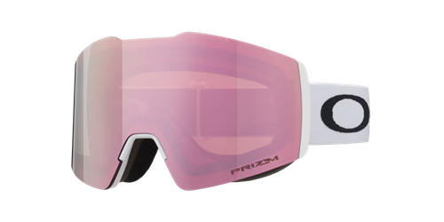 Маска Oakley Fall Line M prizm rose gold iridium Lenses, matte white Strap - фото 38729