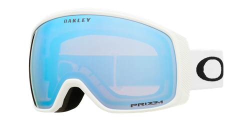 Маска Oakley Flight Tracker M prizm snow sapphire iridium Lenses, matte white Strap - фото 38763