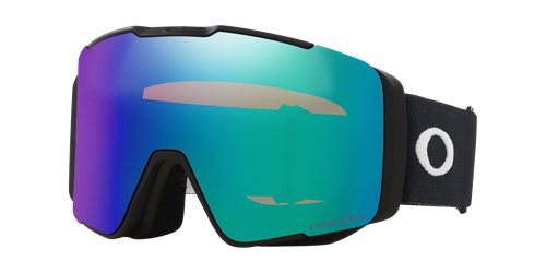 Маска Oakley Line Miner Pro L prizm snow argon iridium Lenses,  matte black Strap - фото 38801