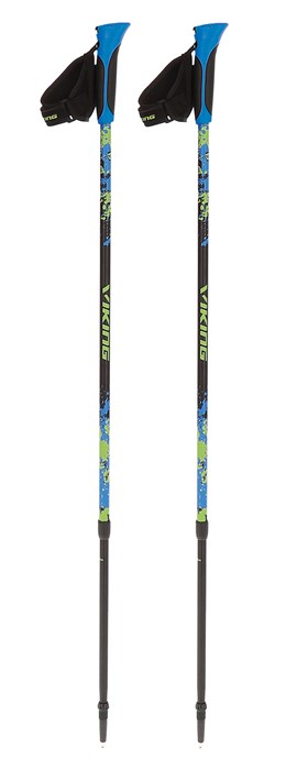 Палки для скандинавской ходьбы VIKING Ruten Pro Blue/Lime - фото 38914