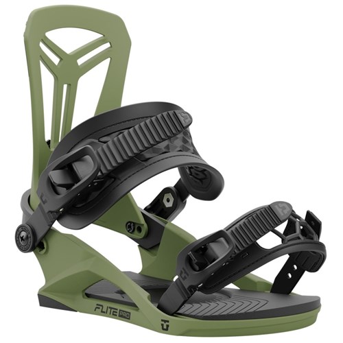 Крепления для сноуборда UNION FLITE PRO Olive Green 24/25 - фото 38999