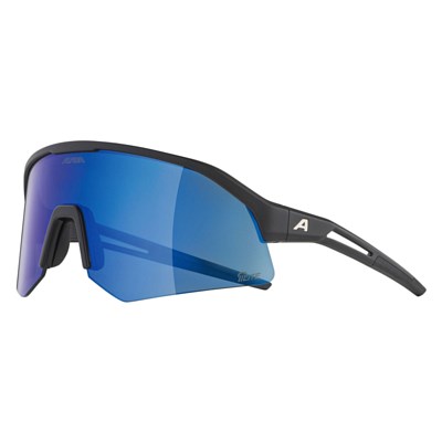 Очки Alpina Sonic HR Q-Lite Black Matt/Pink/Blue Mirror Cat.3 - фото 41224