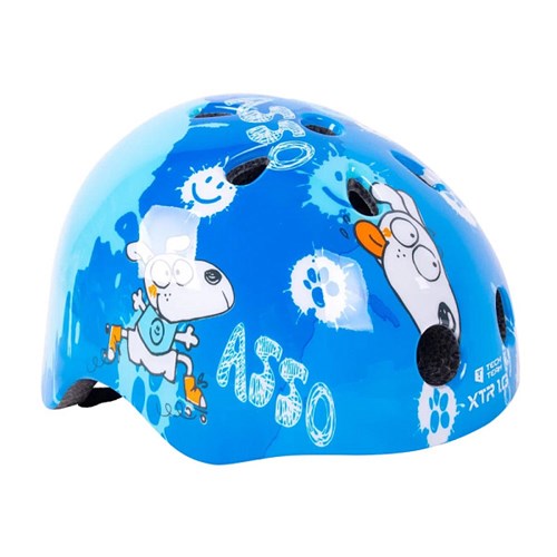 Шлем Tech Team XTR 1.0 Blue - фото 41843