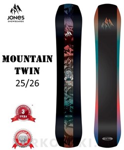 Сноуборд Jones Mountain Twin Black 2025-26 12764 - фото 42414