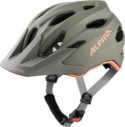 Велошлем ALPINA Carapax Jr. Flash Moon-Grey-Peach Matt 12780 - фото 42548