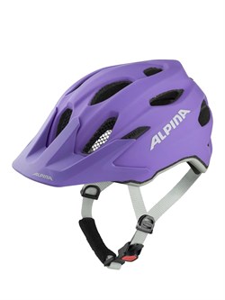 Велошлем ALPINA Carapax Jr. Flash Purple Matt 12781 - фото 42558