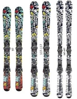 Горные лыжи с креплением Head Monster Easy JRS +JRS 7.5  25/26 12815