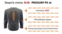 Защита спины PROSURF PS08 BACK PROTECTOR JACKET 7230