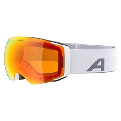 Маска горнолыжная ALPINA Falera Mag Q-Lite White Matt/Q-Lite Red S2/Pink S1 13017