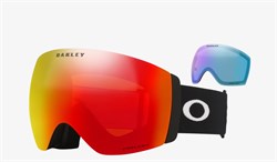 Маска Oakley Flight Deck Pro L prizm snow torch iridium Lenses,  matte black Strap 13045