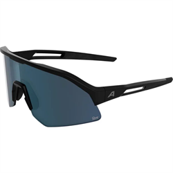 Очки Alpina Sonic HR M Q-Lite Black Matt/Blue Mirror Cat.3 13244