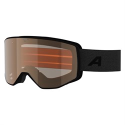 Маска горнолыжная ALPINA Venet Black Matt/Orange S2 13280