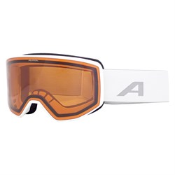Маска горнолыжная ALPINA Venet White Matt/Orange S2 13282