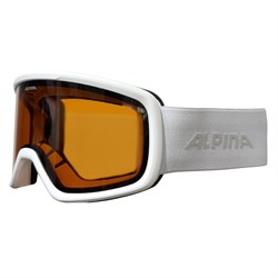 Маска горнолыжная ALPINA Narkoja 2 White Matt/Orange S2 13289