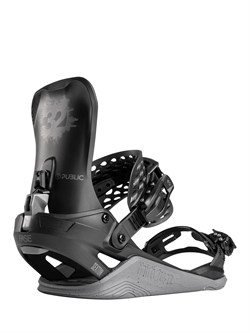 Крепления для сноуборда ThirtyTwo Basin Fase Public Black/Gray 2027 13345