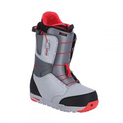 Ботинки BURTON Ruler GRAY/BLACK/RED (распродано) - фото 8058