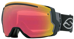 Маска Smith I/O Seven, black/red photochromic - фото 9306