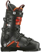 Горнолыжные ботинки Salomon S/Max 100 Black/Orange/White 6883