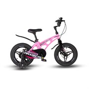 Велосипед детский Maxiscoo COSMIC Deluxe Plus 14'' Розовый Матовый (2024)