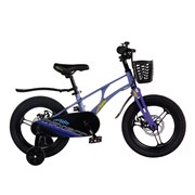 Велосипед детский Maxiscoo AIR Pro 16'' Синий карбон  (2024)
