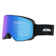 Горнолыжная маска Alpina Slope Q-Lite Black Matt/Q-Lite Blue S2