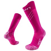 Носки горнолыжные женские UYN SKI COMFORT FIT LADY Pink/White