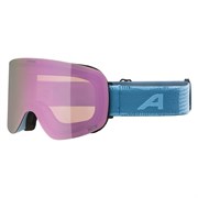 Горнолыжная маска Alpina Penken Q-Lite Smoke-Blue Matt/Q-Lite Rose S2