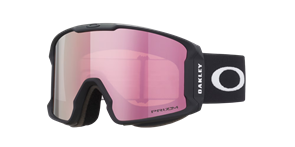 Маска Oakley Line Miner L prizm rose gold iridium Lenses,  matte black Strap