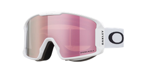 Маска Oakley Line Miner M prizm rose gold iridium Lenses,  matte white Strap