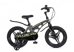 Велосипед Maxiscoo COSMIC Deluxe 16'' Темный Малахит (2025) MSC-C1642D