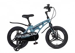 Велосипед Maxiscoo COSMIC Deluxe 16'' Стальной Синий (2025) MSC-C1644D