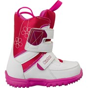 Детские ботинки BURTON grom, white/pink