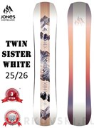 Сноуборд Jones Twin Sister White 2025-26 12770